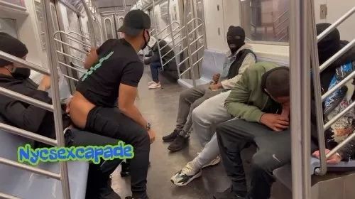 JustTheGays thumbnail for NycSexcapade – Party on the train 3 - amateur gay porn from OnlyFans, MyVidster, GayForFans and more! - Outdoor