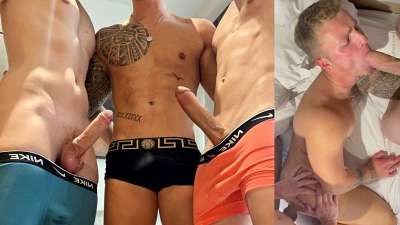 JustTheGays thumbnail for TattooedGymBoy – fucking with Lenn and Jayden (Lennxxxjayden)