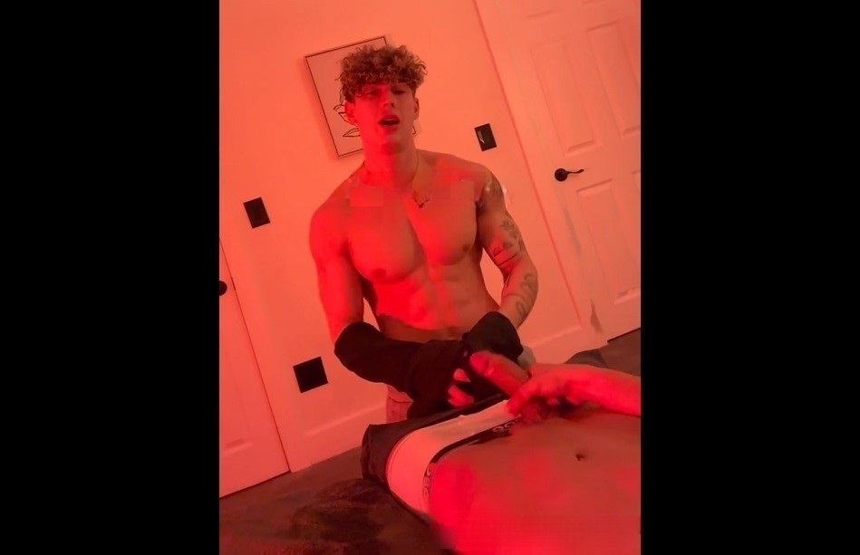 JustTheGays thumbnail for Angel Dario Garcia (Alann23) – The last video together with Melvin (melvinmoore) - amateur gay porn from OnlyFans, MyVidster, GayForFans and more! - 