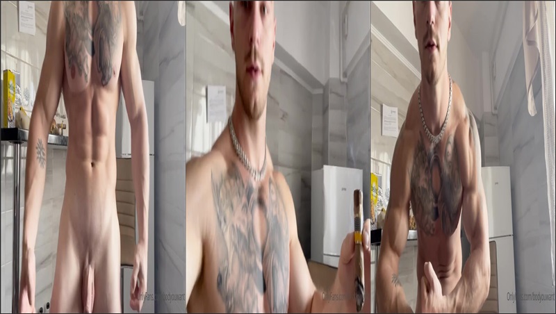 JustTheGays thumbnail for Bodyouwant shows off his body - amateur gay porn from OnlyFans, MyVidster, GayForFans and more! - 