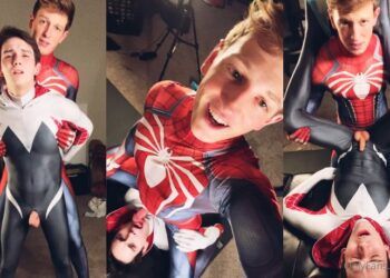 JustTheGays thumbnail for buckahroo – Spiderman blowjob and fuck - amateur gay porn from OnlyFans, MyVidster, GayForFans and more! - Anal, Oral, Young & Twink