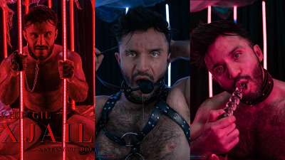 JustTheGays thumbnail for FantasyXtudio – Kike Gil – XJail - amateur gay porn from OnlyFans, MyVidster, GayForFans and more! - Jerk Off, Solo, Toys