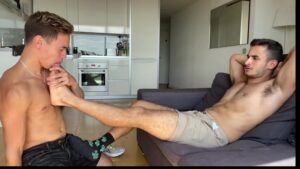 JustTheGays thumbnail for Igor Miller fucks Oliver Hunt - amateur gay porn from OnlyFans, MyVidster, GayForFans and more! - 