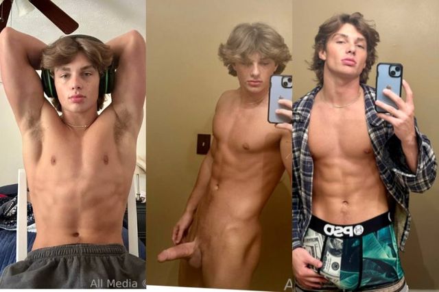 JustTheGays thumbnail for Streamer boy Karma jerks off and cums - amateur gay porn from OnlyFans, MyVidster, GayForFans and more! - 