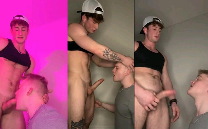 JustTheGays thumbnail for Alek and Troy – hot deep throat session - amateur gay porn from OnlyFans, MyVidster, GayForFans and more! - 