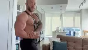 JustTheGays thumbnail for Flexing my muscles and jerking off till I cum Jake Daniel - amateur gay porn from OnlyFans, MyVidster, GayForFans and more! - 