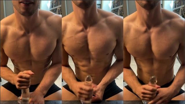 JustTheGays thumbnail for irish-x handles a dildo - amateur gay porn from OnlyFans, MyVidster, GayForFans and more! - 