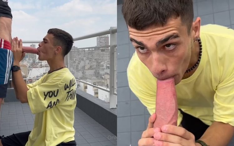 JustTheGays thumbnail for Mrdreamy241 – getting blown on the balcony - amateur gay porn from OnlyFans, MyVidster, GayForFans and more! -