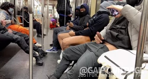 JustTheGays thumbnail for NycSexcapade – Party on the train 1 - amateur gay porn from OnlyFans, MyVidster, GayForFans and more! - Outdoor