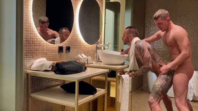 JustTheGays thumbnail for Apolo Adrii and Frank Valencia – RFC - amateur gay porn from OnlyFans, MyVidster, GayForFans and more! - video