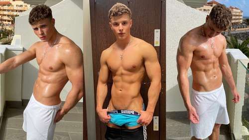 JustTheGays thumbnail for Benjamin Hilton OnlyFans Compilation - amateur gay porn from OnlyFans, MyVidster, GayForFans and more! - 
