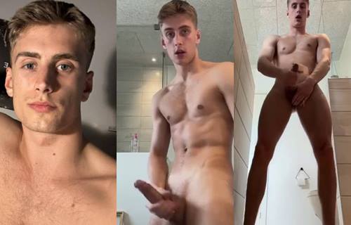 JustTheGays thumbnail for Blonde fit guy jerk compilation - amateur gay porn from OnlyFans, MyVidster, GayForFans and more! - Compilation, Solo, Young & Twink