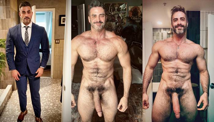 JustTheGays thumbnail for Kae Strouse – compilation of showing off his monster cock - amateur gay porn from OnlyFans, MyVidster, GayForFans and more! - 