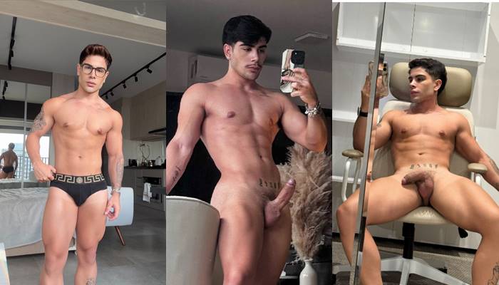 JustTheGays thumbnail for Pedro Rocha jerks his meaty cock - amateur gay porn from OnlyFans, MyVidster, GayForFans and more! - 