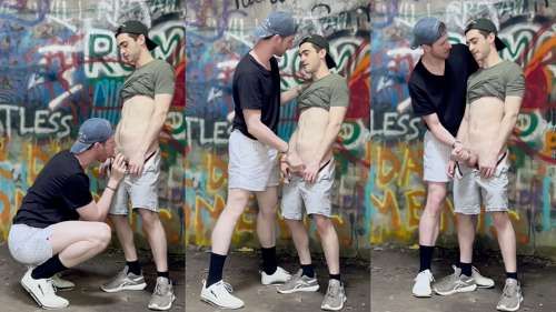 JustTheGays thumbnail for TheStepBrothers – quick blowjob during a hike - amateur gay porn from OnlyFans, MyVidster, GayForFans and more! - Oral