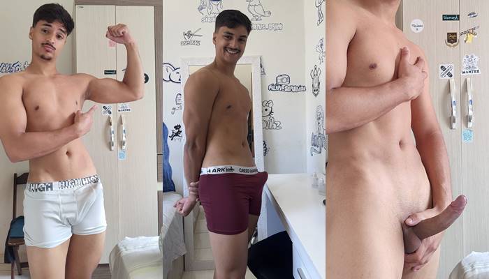 JustTheGays thumbnail for TikToker Coala Molhado jerks off - amateur gay porn from OnlyFans, MyVidster, GayForFans and more! - TikTok