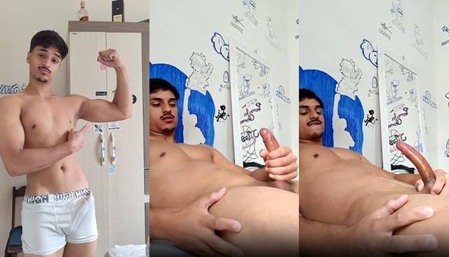 JustTheGays thumbnail for Coala Molhado (Ryan Mingareli) jerks off - amateur gay porn from OnlyFans, MyVidster, GayForFans and more! - Jerk Off, Solo