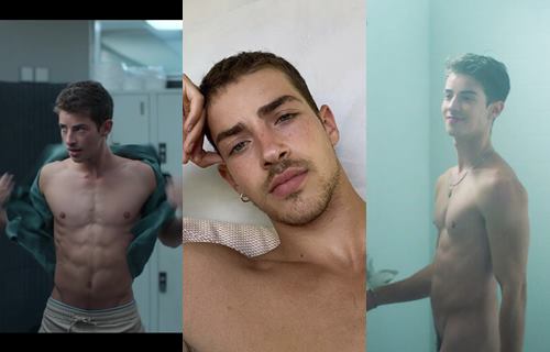 JustTheGays thumbnail for Leaked video of sexy Spanish actor Manu Rios getting his dick out and jerking in a plane bathroom - amateur gay porn from OnlyFans, MyVidster, GayForFans and more! - 