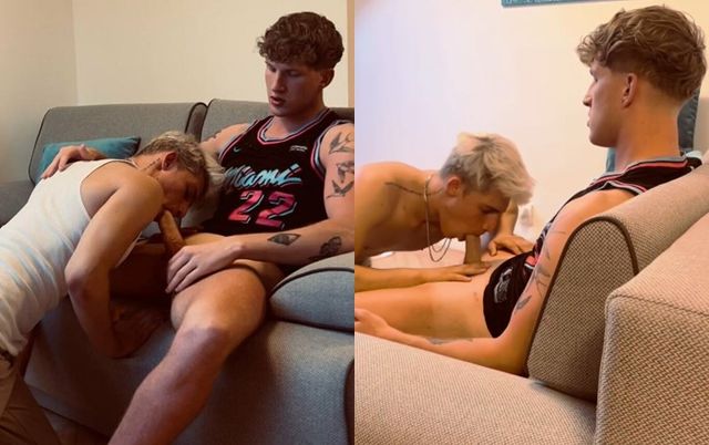 JustTheGays thumbnail for Alex65xxx – getting head from a twink - amateur gay porn from OnlyFans, MyVidster, GayForFans and more! -