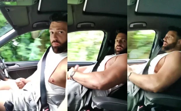 JustTheGays thumbnail for Olliemoore – jerking my dick while testing out the autopilot - amateur gay porn from OnlyFans, MyVidster, GayForFans and more! - 