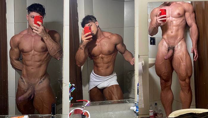 JustTheGays thumbnail for Muscle god Ramon Bastos (bastosdetona) destroys twink hole - amateur gay porn from OnlyFans, MyVidster, GayForFans and more! - 