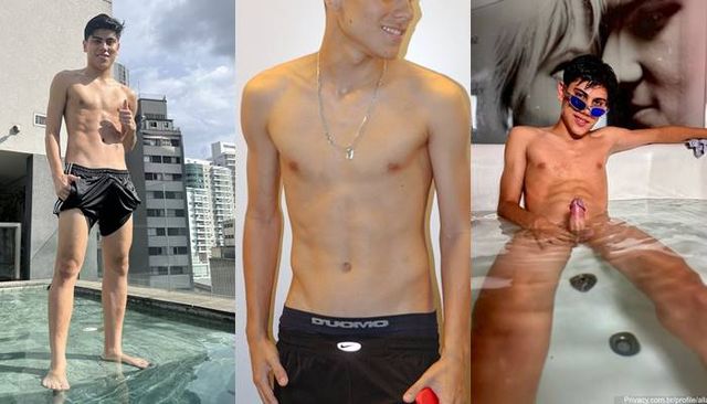 JustTheGays thumbnail for Allan Ozaki – jerking and sucking together ends with a facial - amateur gay porn from OnlyFans, MyVidster, GayForFans and more! -