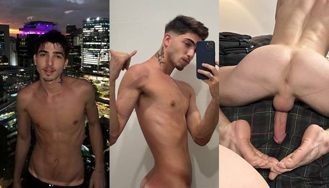 JustTheGays thumbnail for Breno Mucelin jerks his massive latin cock - amateur gay porn from OnlyFans, MyVidster, GayForFans and more! -