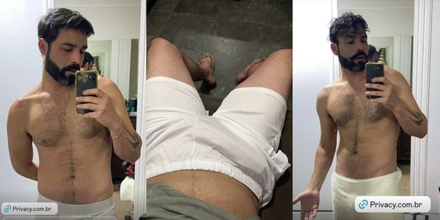 JustTheGays thumbnail for Douglas Angelo jerks off after a shower – DougAngelo88 - amateur gay porn from OnlyFans, MyVidster, GayForFans and more! -