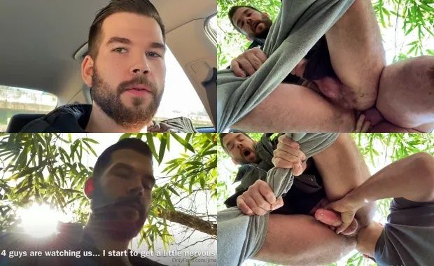 JustTheGays thumbnail for Jmasonfoxxxy – recording my first cruising in the park - amateur gay porn from OnlyFans, MyVidster, GayForFans and more! - Anal, Outdoor