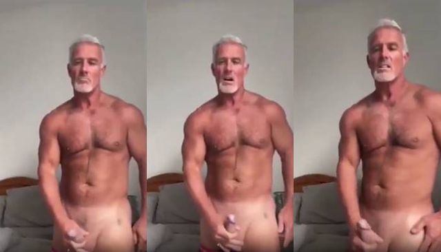 JustTheGays thumbnail for Mature fit guy jerks off - amateur gay porn from OnlyFans, MyVidster, GayForFans and more! -
