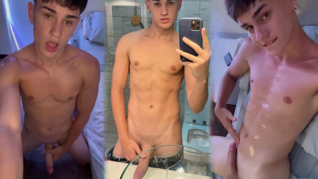 JustTheGays thumbnail for 19 year old Argentinian twink jerks off – Cain Jackson - amateur gay porn from OnlyFans, MyVidster, GayForFans and more! - 