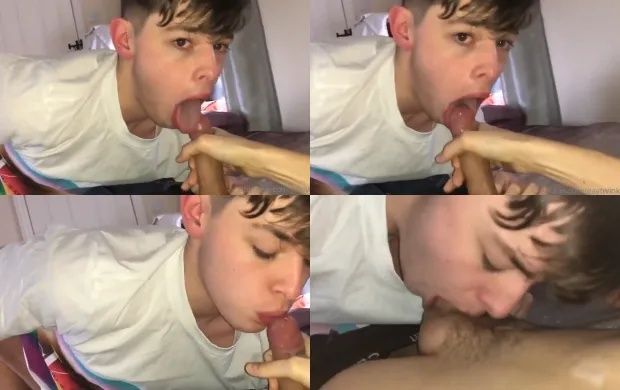 JustTheGays thumbnail for Gaytwink0001 – twink sucks on a cock and licks up cum - amateur gay porn from OnlyFans, MyVidster, GayForFans and more! - Oral, Shorts, Young & Twink