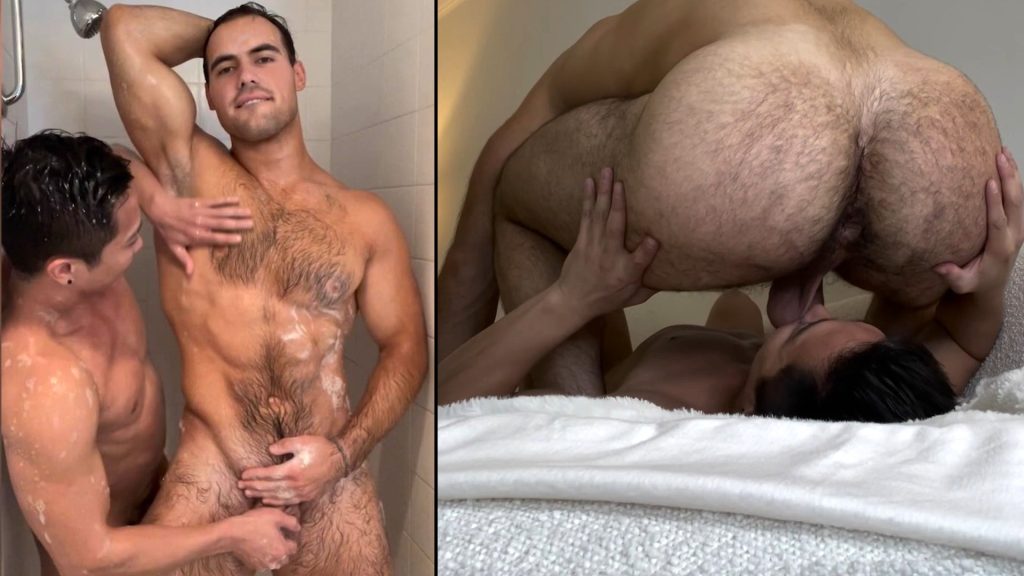 JustTheGays thumbnail for Jkabethandale and Ciaobambino – sucking and rimming after a shower - amateur gay porn from OnlyFans, MyVidster, GayForFans and more! - Asian, Interracial, Oral, Rimming, Shower