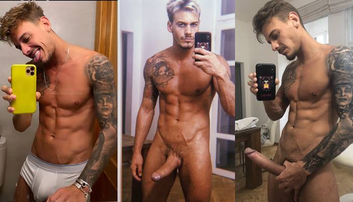 JustTheGays thumbnail for Jerking my huge uncut cock - amateur gay porn from OnlyFans, MyVidster, GayForFans and more! - 