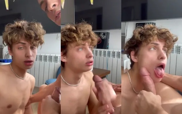 JustTheGays thumbnail for LickiMartinez sucks another cock before swallowing a load - amateur gay porn from OnlyFans, MyVidster, GayForFans and more! - 