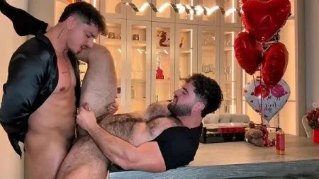 JustTheGays thumbnail for Ruggery Valdivia and Jose Poyato fuck – Date night - amateur gay porn from OnlyFans, MyVidster, GayForFans and more! - Anal, Bareback