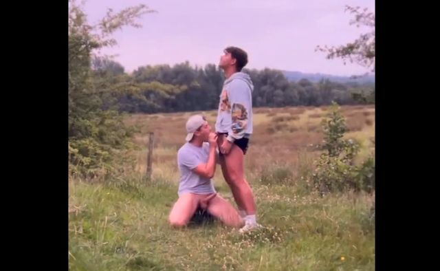 JustTheGays thumbnail for A blowjob leads to fucking in a field – milobranco, britboysjay, britboysxxx - amateur gay porn from OnlyFans, MyVidster, GayForFans and more! - 