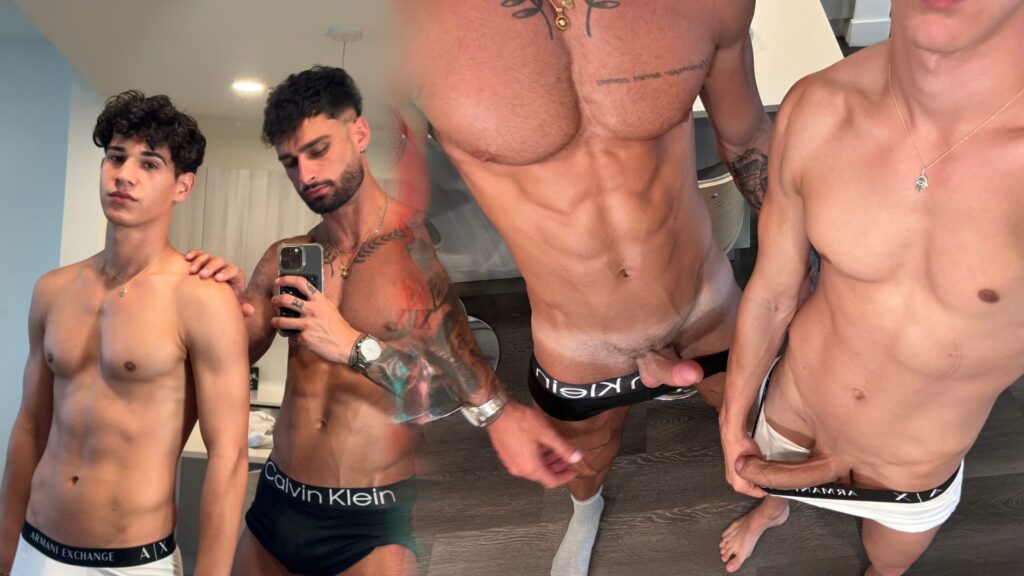 JustTheGays thumbnail for Christopher Yianni (chris_topher413) sucks Angel Dario Garcia (Alann23) - amateur gay porn from OnlyFans, MyVidster, GayForFans and more! - 