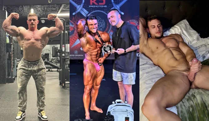 JustTheGays thumbnail for TikTok bodybuilder Parker (pdmoney) – nude compilation - amateur gay porn from OnlyFans, MyVidster, GayForFans and more! - Compilation, Muscle, Solo
