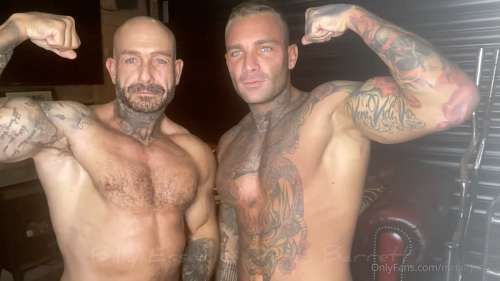 JustTheGays thumbnail for Billy Essex and Steven Barrett – a blowjob - amateur gay porn from OnlyFans, MyVidster, GayForFans and more! - Jerk Off, Muscle, Oral