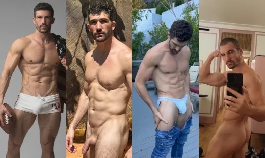 JustTheGays thumbnail for Dominic Calvani (Dom.Calvani) – a compilation - amateur gay porn from OnlyFans, MyVidster, GayForFans and more! - Compilation, Muscle, Solo