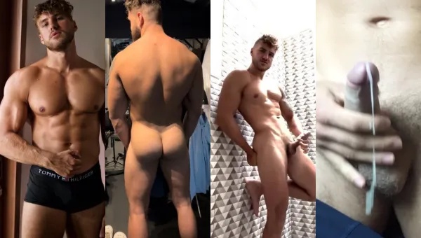 JustTheGays thumbnail for Fitness coach’s jerk videos - amateur gay porn from OnlyFans, MyVidster, GayForFans and more! - Jerk Off, Solo