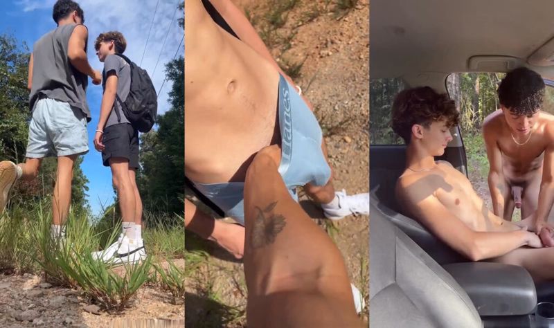 Jacktwinkie – a jerk on a hike - Jacktwinkie Porn - JustTheGays