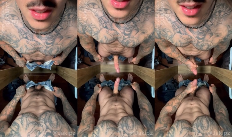 Jake Andrich (Jakipz) – jerking my big cock in front of my mirror - Jake Andrich (Jakipz) Porn - JustTheGays