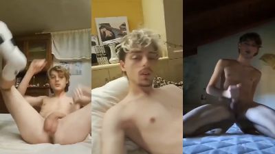 JustTheGays thumbnail for Compilation of “Alessandro” jerking and playing with his hole - amateur gay porn from OnlyFans, MyVidster, GayForFans and more! -