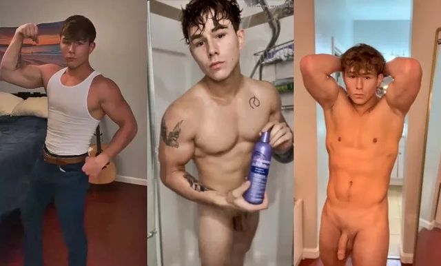 JustTheGays thumbnail for Cute TikToker shows off in the shower - amateur gay porn from OnlyFans, MyVidster, GayForFans and more! - Shower, Solo, TikTok, Young & Twink