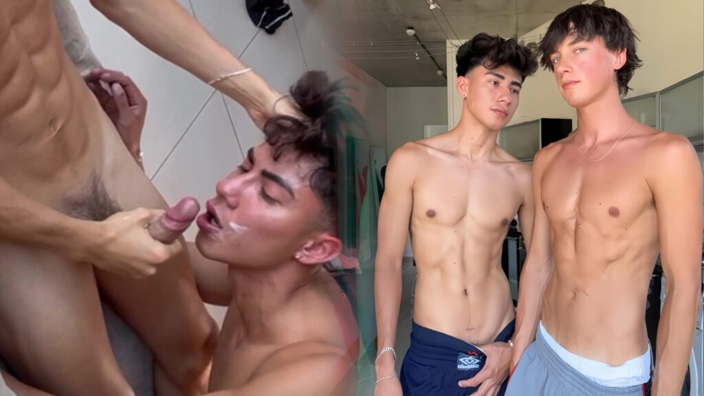 Danny Delano fucks Luca Ambrose and leaves him with a facial - Danny Delano (senpai) Porn - JustTheGays