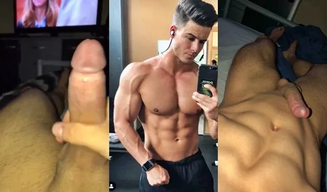 JustTheGays thumbnail for Fit guy shows off his body and cock – a compilation - amateur gay porn from OnlyFans, MyVidster, GayForFans and more! - Compilation, Muscle, Solo