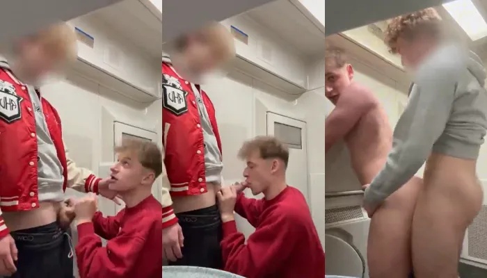 JustTheGays thumbnail for Kyler Stone – fucking in the bathroom - amateur gay porn from OnlyFans, MyVidster, GayForFans and more! - 