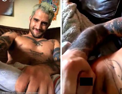 JustTheGays thumbnail for Tyler Posey shows off his cock - amateur gay porn from OnlyFans, MyVidster, GayForFans and more! - 